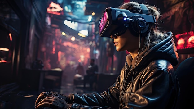 Jeux de réalité virtuelle Pattern de répétition de la réalité virtuelle