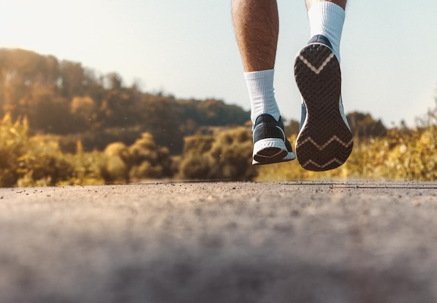 Jogging dans la rue