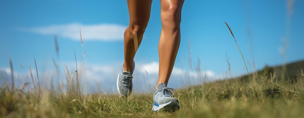 jogging en plein air image générée par l'IA