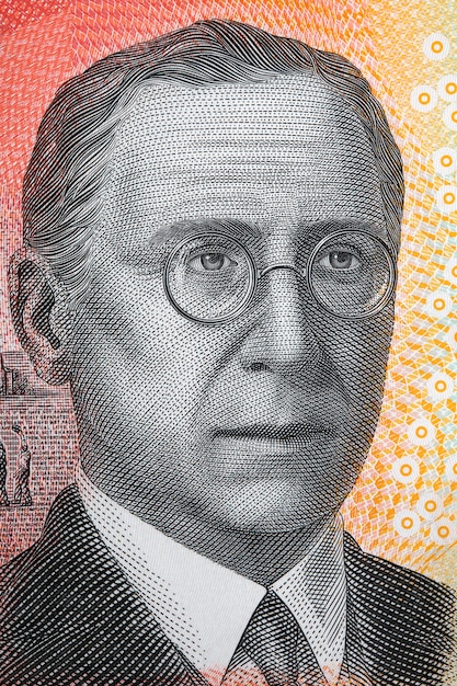 John Flynn un portrait de dollars australiens