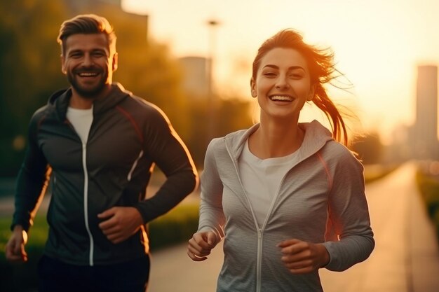 La joie de la remise en forme en plein air