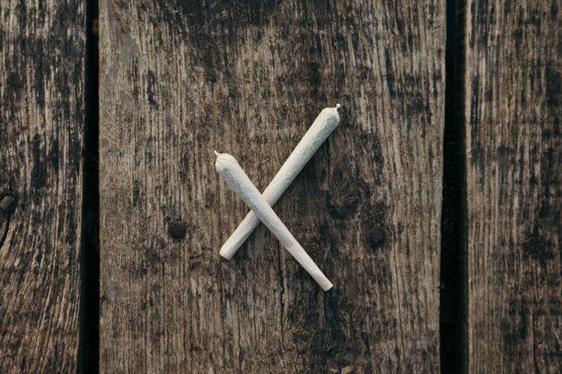 Un joint de marijuana