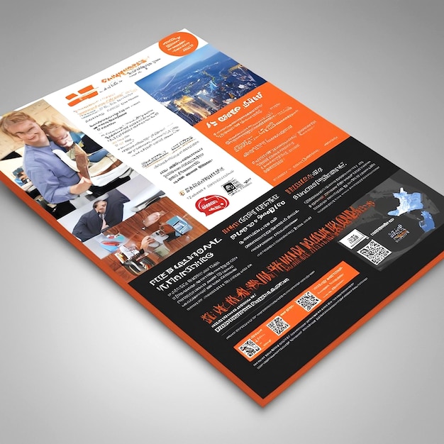 Un joli dessin pour un flyer pour une entreprise spécialisée dans les achats internationaux
