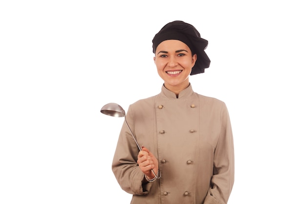 Jolie femme chef