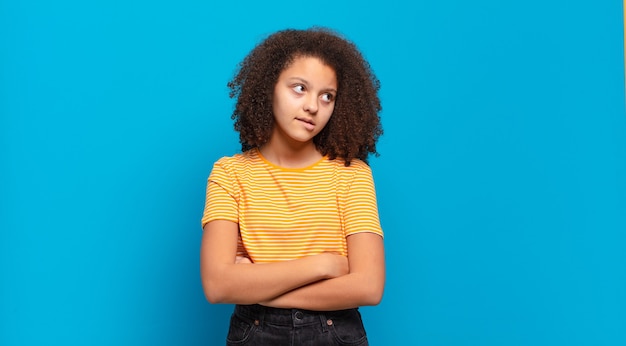 jolie fille afro