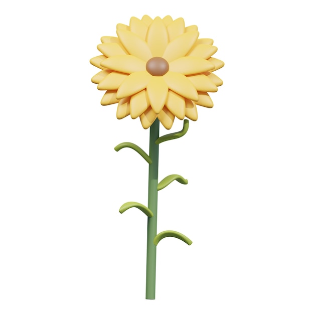 Une jolie fleur jaune