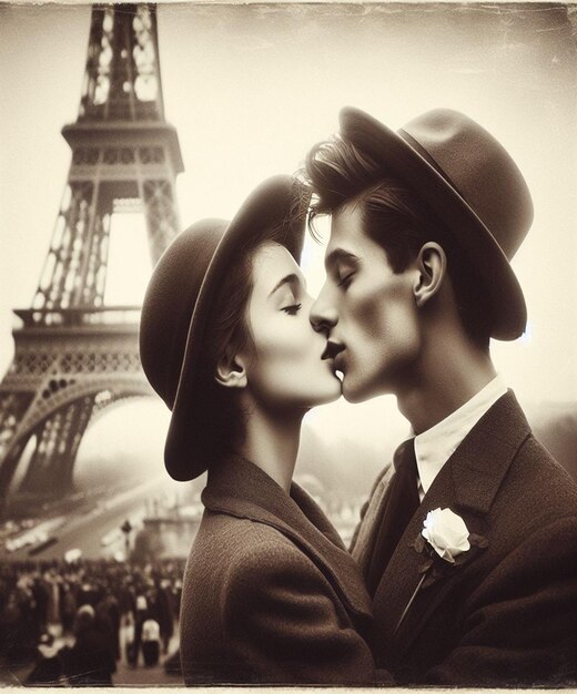 Photo cette jolie image 3d est générée pour la journée internationale des baisers et la journée de la saint-valentin.