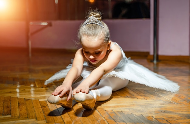 Jolie jeune ballerine