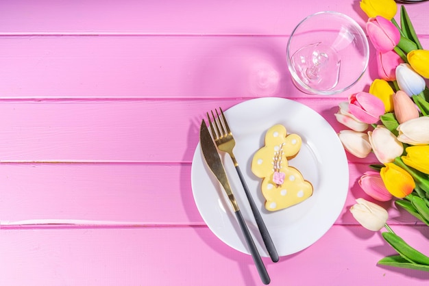 Jolie table de Pâques