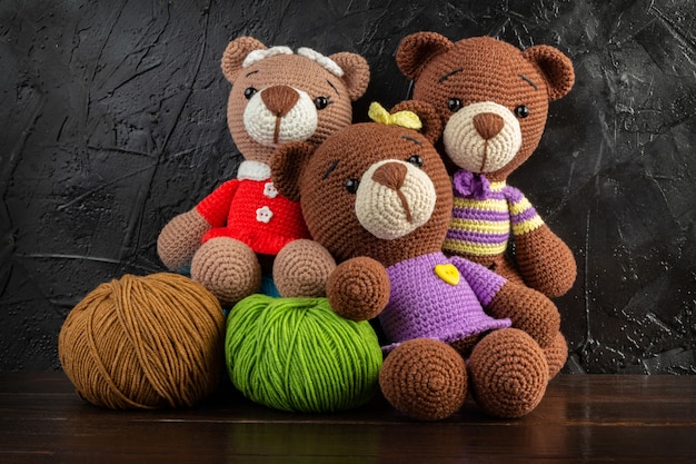 Jouets tricotés à la main Amigurumi