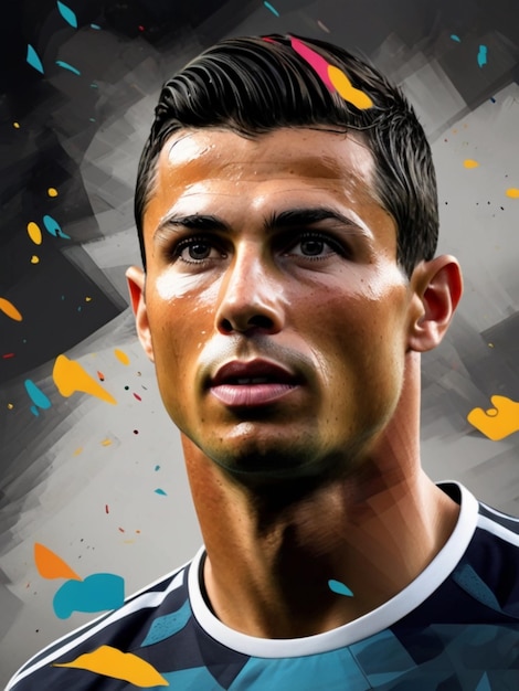 joueur de football cr7