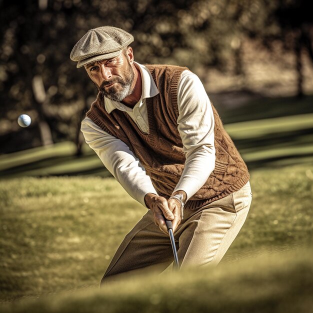 Joueur de golf IA générative