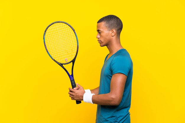 Joueur de tennis afro-américain