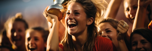 Photo joueuses de football féminines