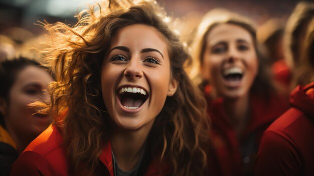 Photo joueuses de football féminines