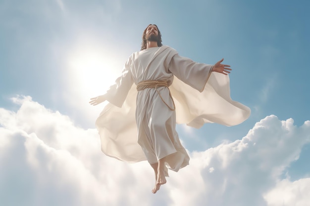 Jour de l'Ascension de Jésus-Christ ou jour de la résurrection du Fils de Dieu Vendredi Saint Concept de jour de l'Assomption