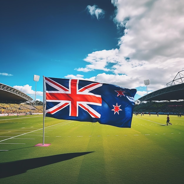 Jour de l'Australie drapeau de l'Australie