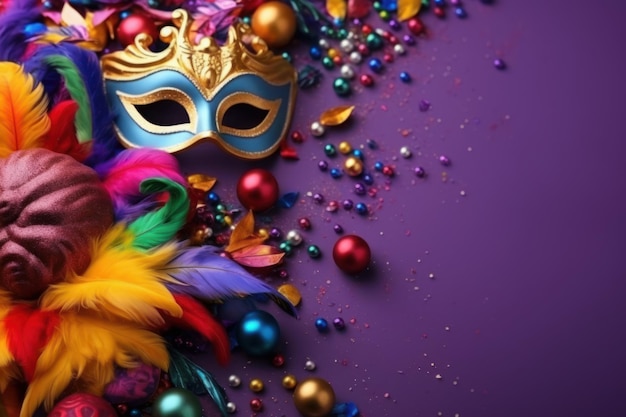 Jour du carnaval de Mardi gras Générer Ai