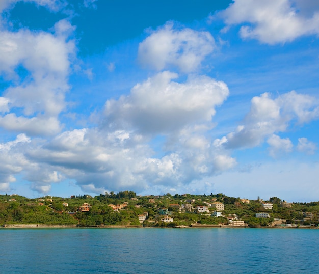 Jour d'été, Grèce, île de Zakynthos - mer, ciel, vacances