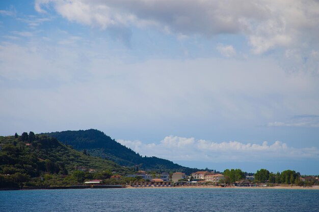 Jour d'été Grèce Zakynthos île mer ciel vacances