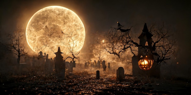 Jour d'Halloween yeux de Jack O 'Lanterns tromper ou traiter Samhain All Hallows' Eve All Saints' Eve All hallowe'en spooky Horror Ghost Demon background 31 octobre
