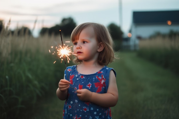 Jour de l'Indépendance américaine Un jour de patriotisme et de feux d'artifice