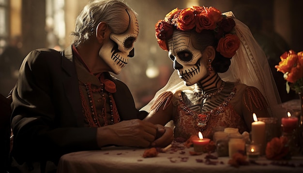 Le Jour des Morts au Mexique Le Mexique célèbre le Jour des Morts les 1er et 2 novembre de chaque année