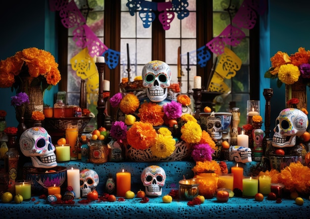 Jour des morts Dia de los muertos