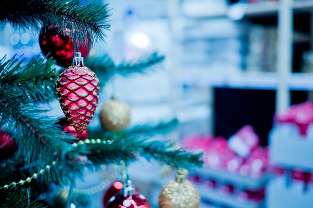 jour de noël, décoration de sapin de noël, hiver