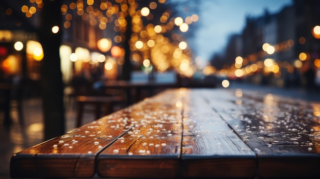 Un jour de pluie en ville