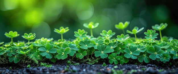 Le jour de Saint-Patrick, le top vert, les trèfles HD, le fond, le papier peint, le bureau.