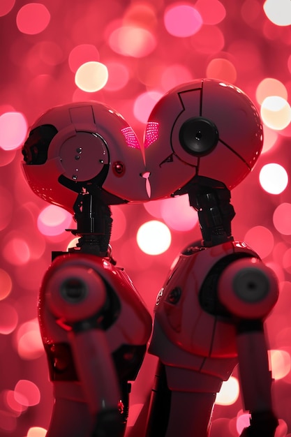 Jour de la Saint-Valentin 39 Robots amoureux générés par l'IA