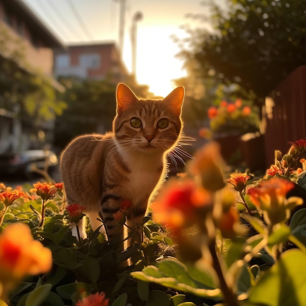 Un journal de chats avec des photos captivantes pour les amoureux de chats.