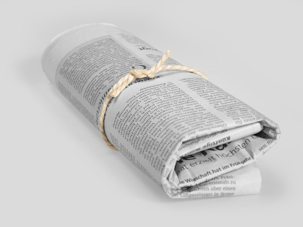 journaux enroulés