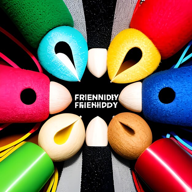 Journée internationale de l'amitié Happy Friendship Days