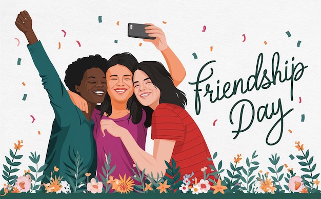 Journée internationale de l'amitié, un post sur les réseaux sociaux dessine une belle illustration d'amis