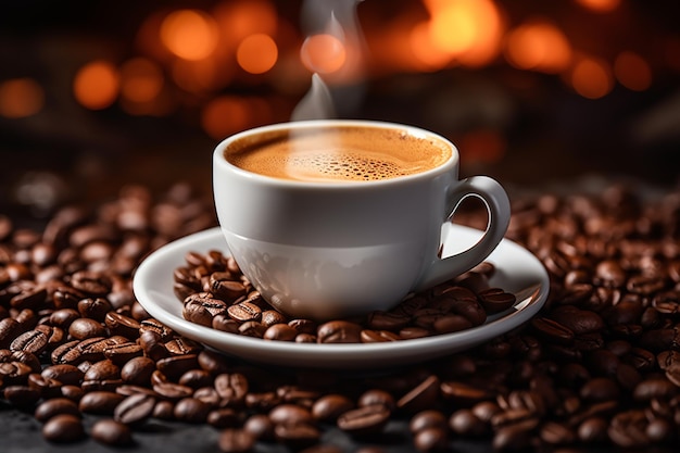 La journée internationale du café, le 1er octobre, est une occasion qui est utilisée pour promouvoir et célébrer le café en tant que boisson avec des événements qui se déroulent actuellement dans des endroits du monde entier cup of coffee energy arabica