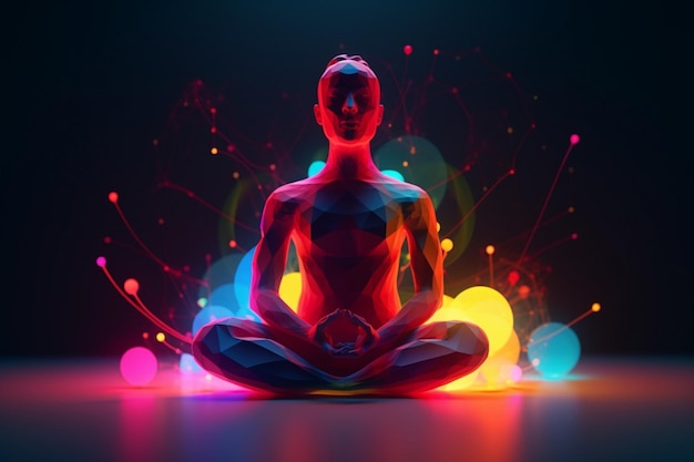 Journée internationale du yoga un système de psychopratique une pratique spirituelle mentale et physique de changement de l'esprit, du corps et de la psyché Un ensemble de diverses méthodes spirituelles et physiques indiennes