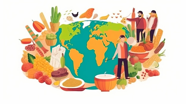 Journée mondiale de l'alimentation IA générative