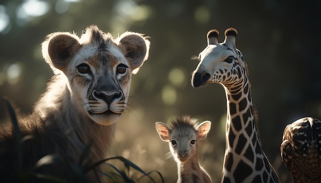 Journée mondiale des animaux photo mignonne et éditoriale