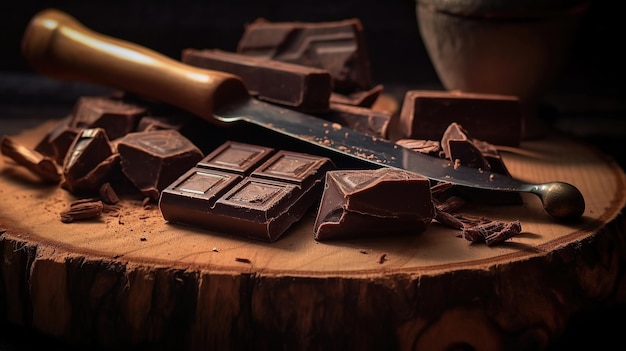 Journée mondiale du chocolat IA générative