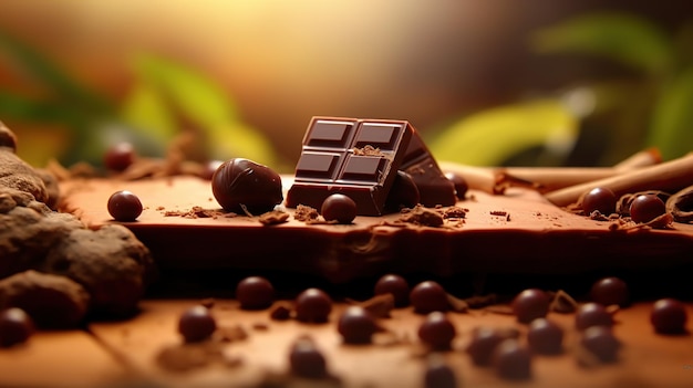Journée mondiale du chocolat IA générative