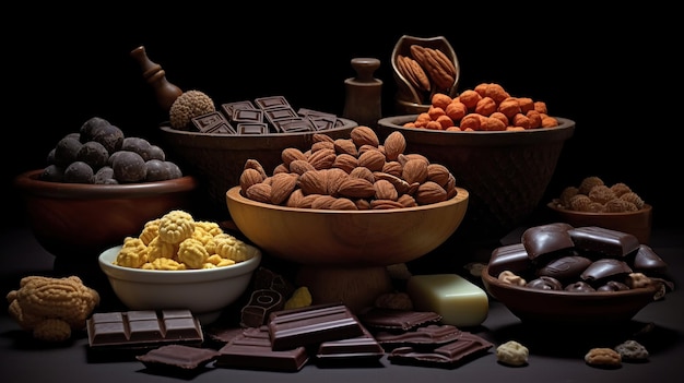 Journée mondiale du chocolat IA générative