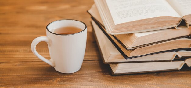 Journée mondiale du livre. Fond de livre.