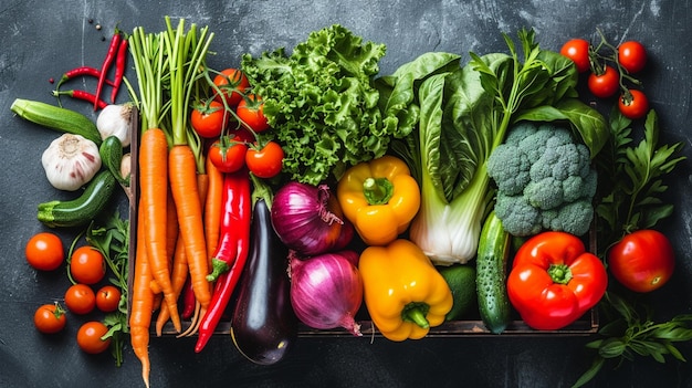 journée mondiale des légumes légumes sur le monde génératif Ai