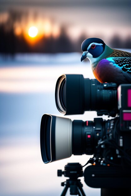 Journée mondiale de la photographie 2023 Fond Ai Générer