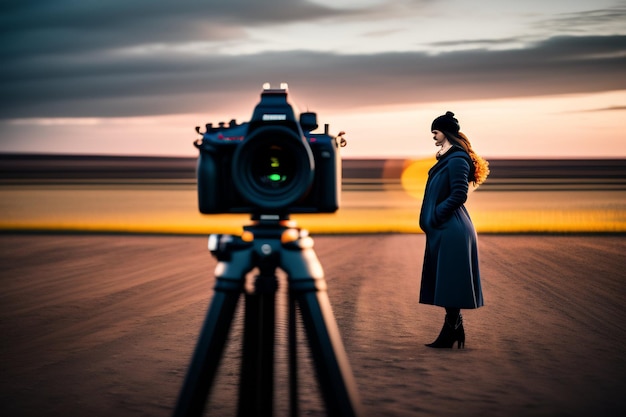 Journée mondiale de la photographie 2023 Fond Ai Générer