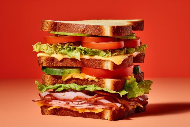 La journée nationale du sandwich aux États-Unis Le délice gastronomique de la pile gourmande ultime