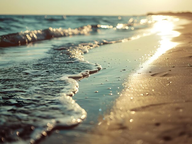 Une journée de plage endormie, du sable chauffé par le soleil.