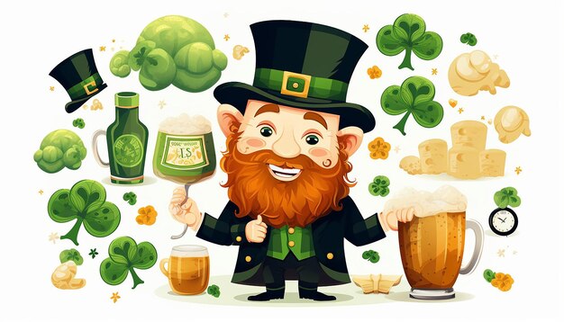 La journée de Saint Patrick.